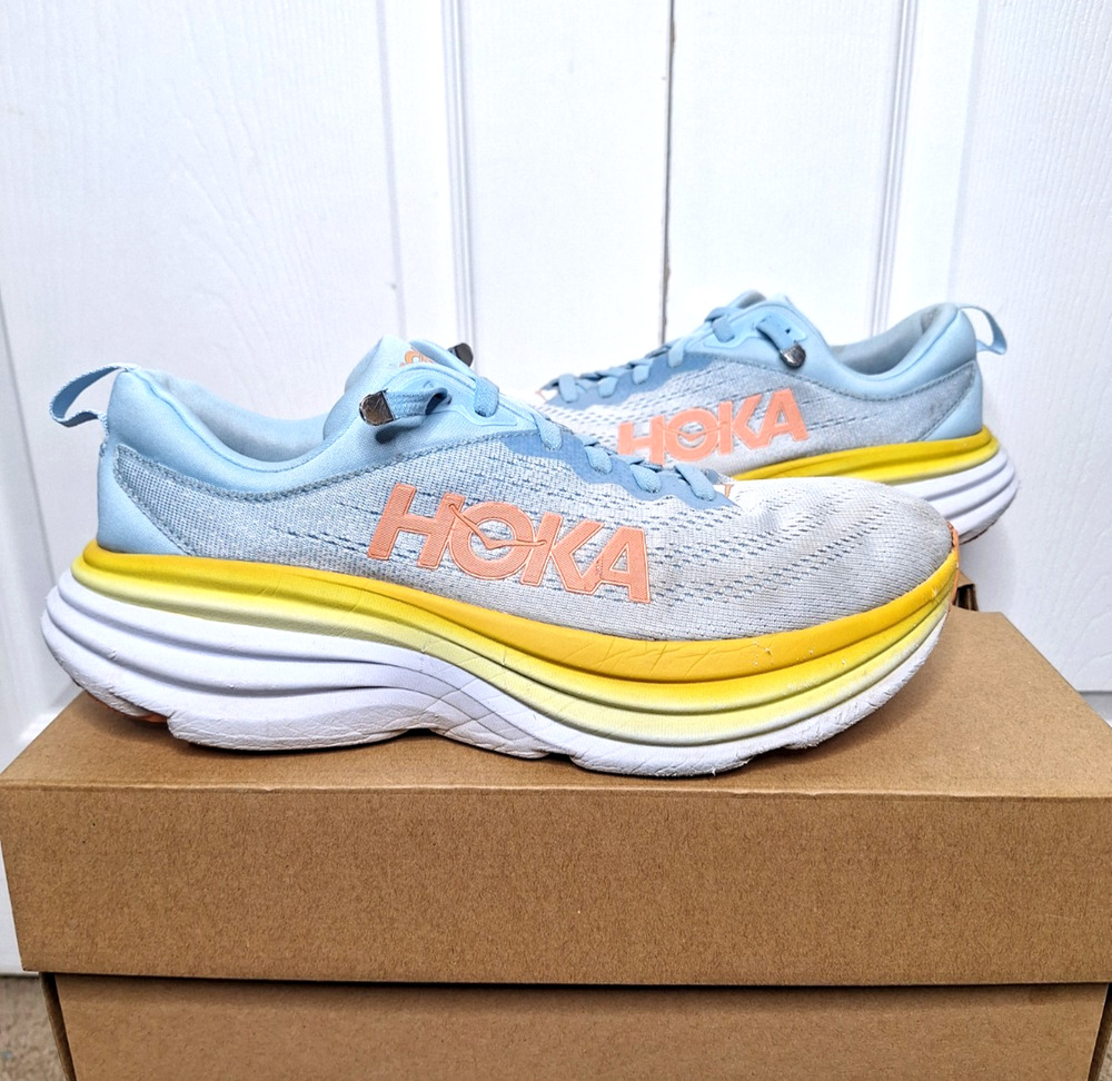 Hoka One One Bondi 8 Summer Song Country Air 1127952 size 10 Women's